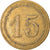 Moneta, Francja, Uncertain Mint, 15 Centimes, Denomination on both sides