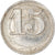 Moneda, Francia, Uncertain Mint, 15 Centimes, Denomination on both sides, MBC+