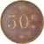 Moneda, Francia, Uncertain Mint, 50 Centimes, Denomination on both sides, BC+