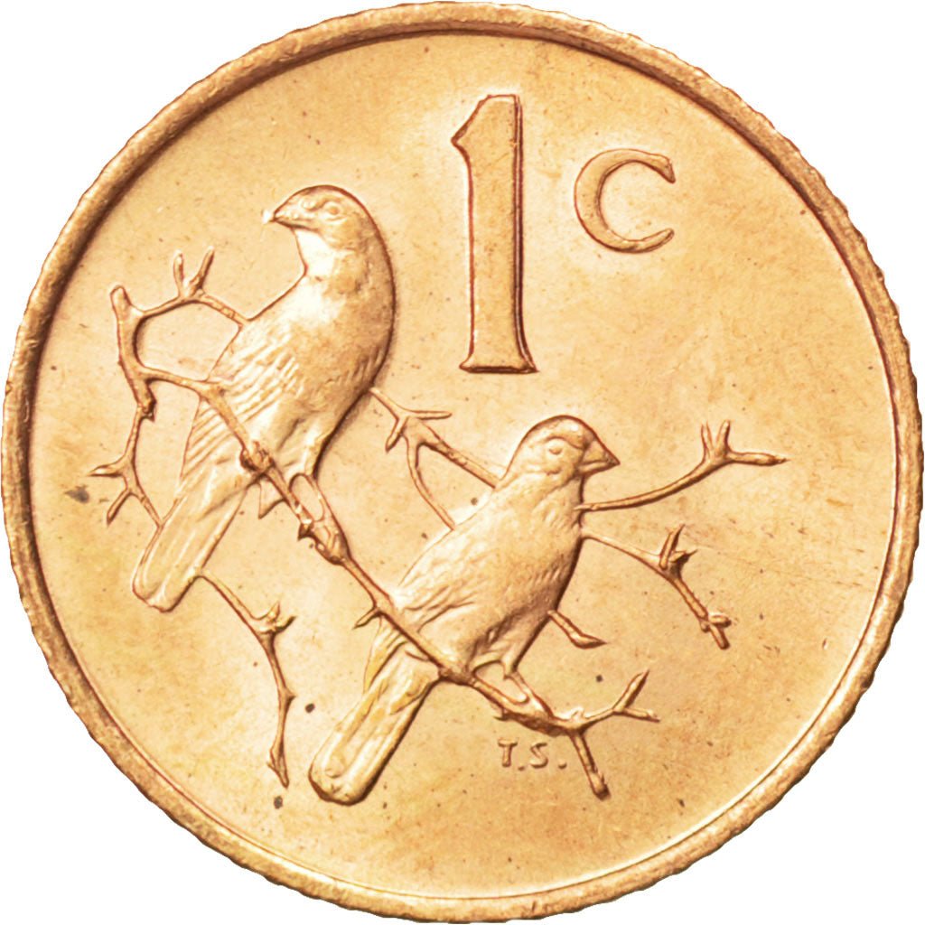Coin, South Africa, Cent, 1970, MS(63), Bronze, KM:82
