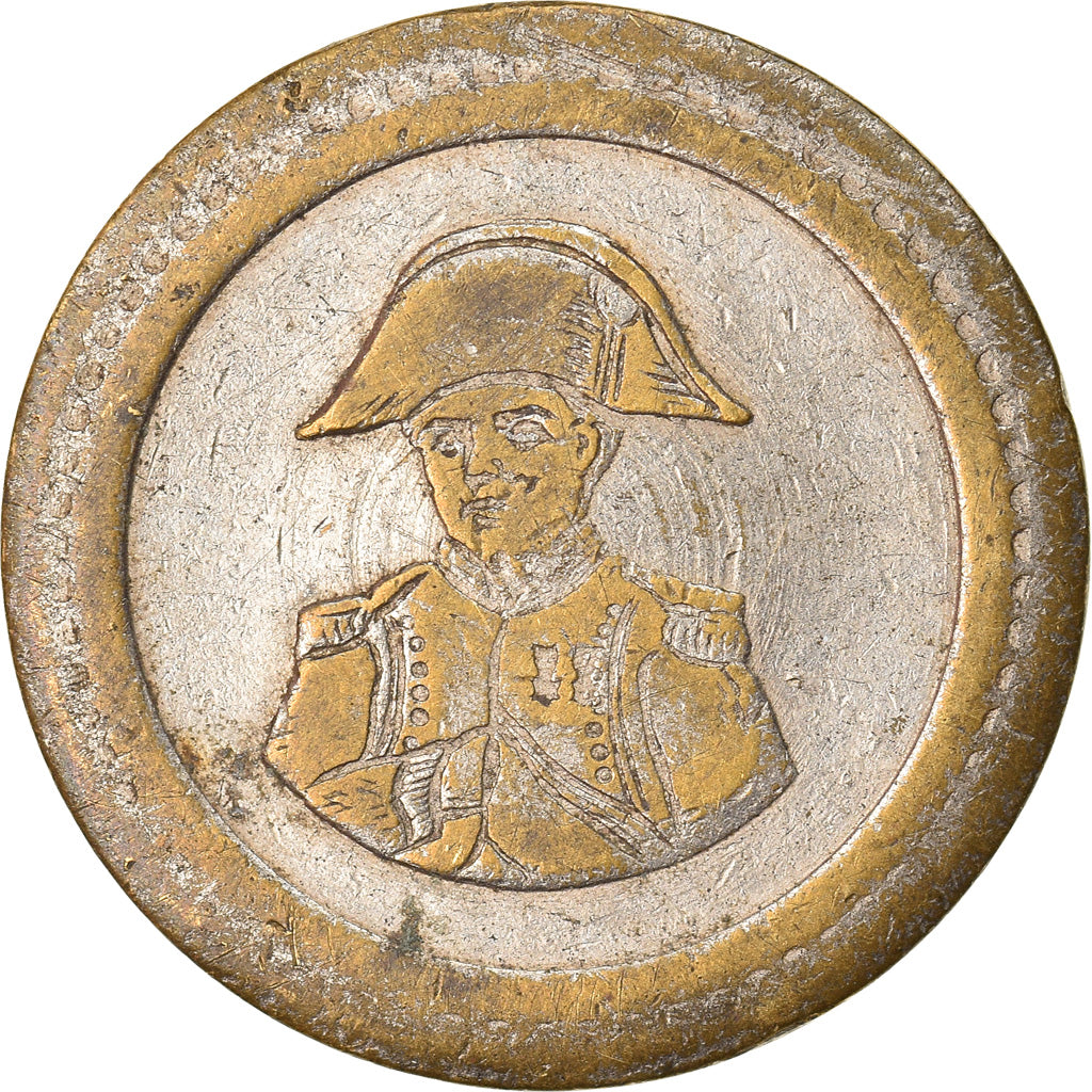 Francia, 20 Centimes, Slot Machine Token, Napoleon I, Bon pour une consommation