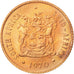 SOUTH AFRICA, 2 Cents, 1970, KM #83, MS(63), Bronze, 22.45, 4.04
