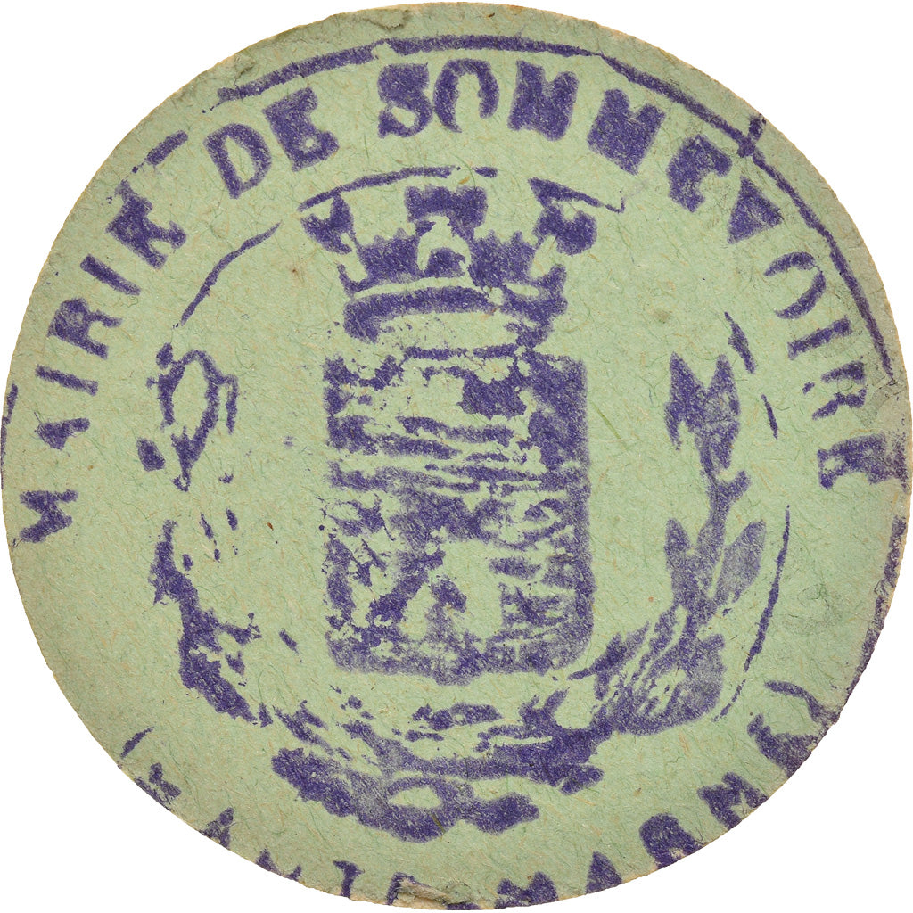 Moneda, Francia, Bourg de Sommevoire, Sommevoire, 10 Centimes, EBC, Cardboard