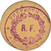 Moneda, Francia, Dépôt d'Internés Civils, Ile Sainte-Marguerite, 1 Franc