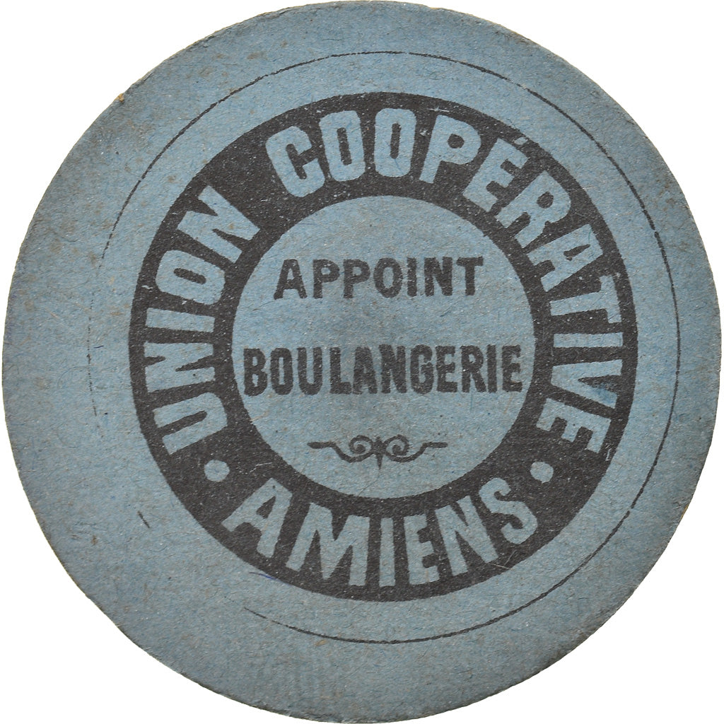 Francia, Token, Amiens, Union Coopérative, Appoint Boulangerie, BB+, Cardboard