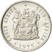 Coin, South Africa, 10 Cents, 1975, MS(63), Nickel, KM:85