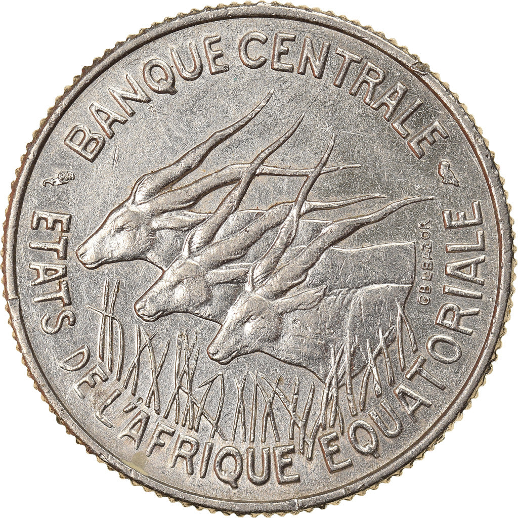 Monnaie, États de l'Afrique équatoriale, 100 Francs, 1966, Paris, TTB+