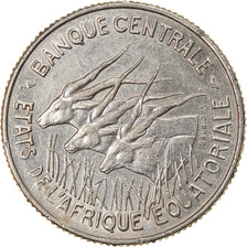 Monnaie, États de l'Afrique équatoriale, 100 Francs, 1966, Paris, TTB+