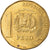 Moeda, República Dominicana, Peso, 1993, AU(55-58), Latão, KM:80.2