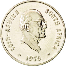 Coin, South Africa, 20 Cents, 1976, MS(63), Nickel, KM:95