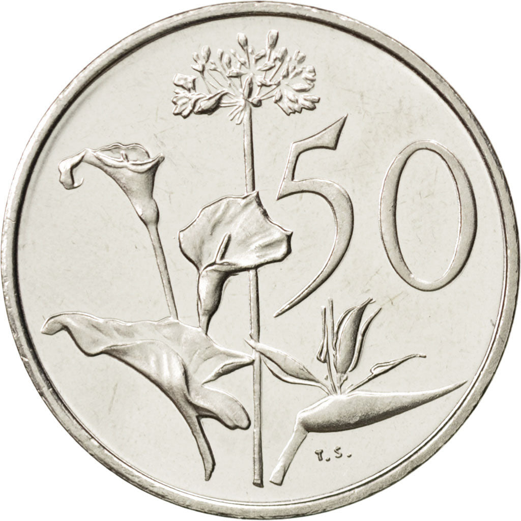 Afrique du Sud, 50 Cents 1976, KM 96