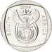 SOUTH AFRICA, 2 Rand, 2004, Pretoria, KM #334, MS(63), Nickel Plated Copper,...