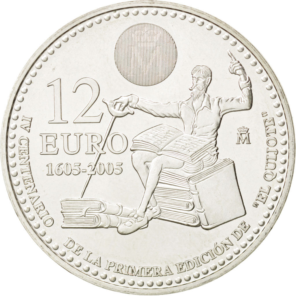 España, 12 Euro, 2005, SC, Plata, KM:1067
