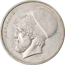 Coin, Greece, 20 Drachmai, 1976, AU(50-53), Copper-nickel, KM:120
