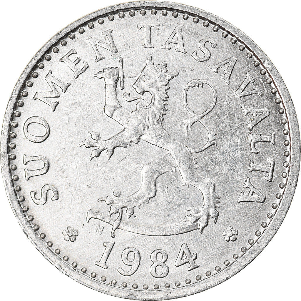 Monnaie, Finlande, 10 Pennia, 1984, SUP, Aluminium, KM:46a