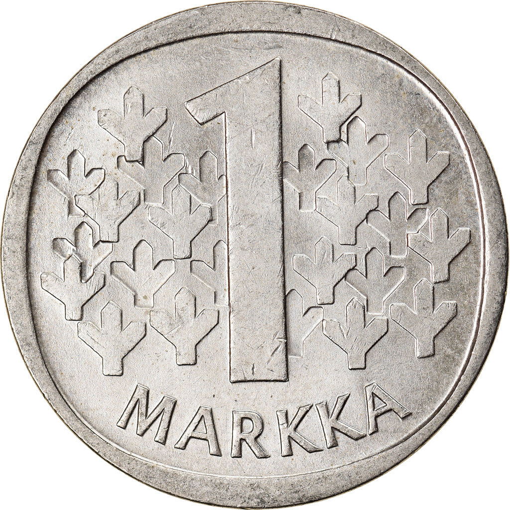 Coin, Finland, Markka, 1988, AU(55-58), Copper-nickel, KM:49a