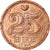 Münze, Dänemark, Margrethe II, 25 Öre, 1996, VZ, Bronze, KM:868.1