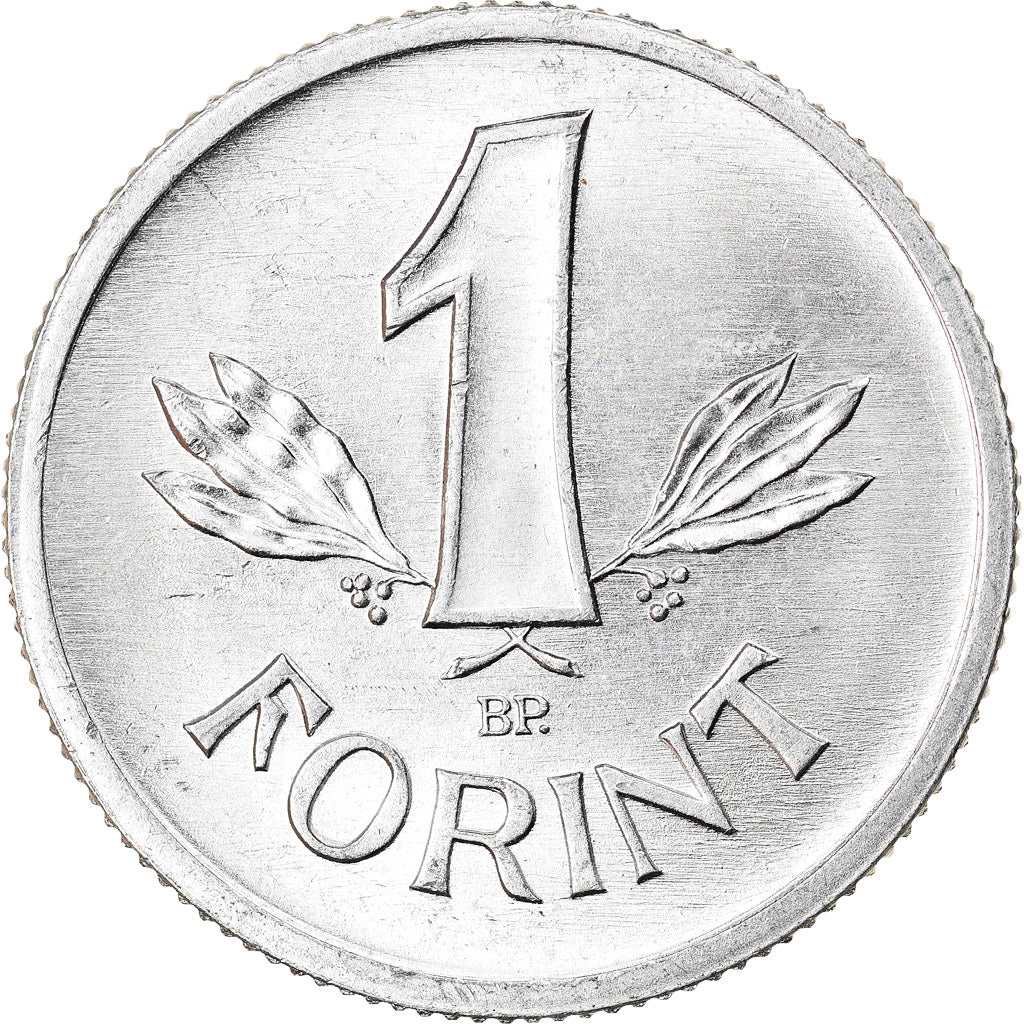Coin, Hungary, Forint, 1989, MS(63), Aluminum, KM:575