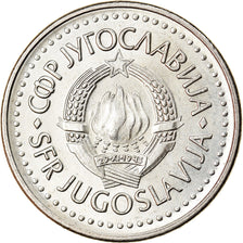 Münze, Jugoslawien, 10 Dinara, 1986, UNZ, Copper-nickel, KM:89