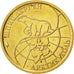 SPITZBERGEN, 100 Roubles, 1993, KM #Tn8, MS(63), Aluminum-Bronze, 25, 5.03