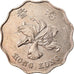 Moneda, Hong Kong, Elizabeth II, 2 Dollars, 1994, MBC+, Cobre - níquel, KM:64