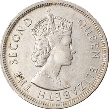 Münze, Hong Kong, Elizabeth II, Dollar, 1960, SS+, Copper-nickel, KM:31.1