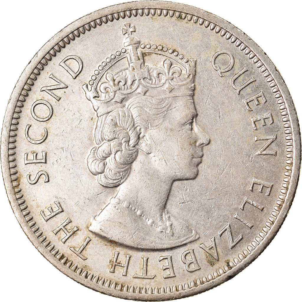 Monnaie, Hong Kong, Elizabeth II, Dollar, 1974, TTB+, Copper-nickel, KM:35