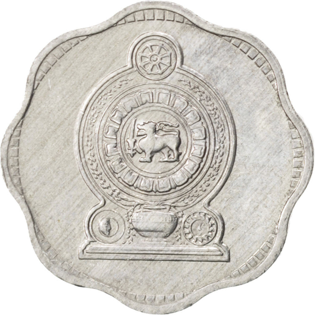 Coin, Sri Lanka, 2 Cents, 1978, MS(63), Aluminum, KM:138