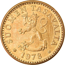 Monnaie, Finlande, 10 Pennia, 1978, TTB+, Aluminum-Bronze, KM:46