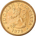 Monnaie, Finlande, 10 Pennia, 1978, TTB+, Aluminum-Bronze, KM:46
