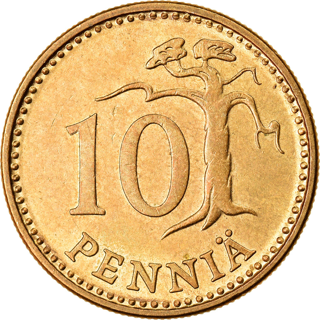 Monnaie, Finlande, 10 Pennia, 1978, TTB+, Aluminum-Bronze, KM:46