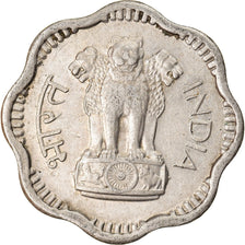 Munten, INDIAASE REPUBLIEK, 10 Naye Paise, 1959, Bombay, ZF, Copper-nickel