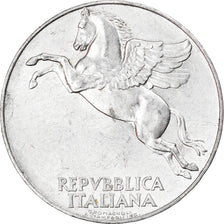 Münze, Italien, 10 Lire, 1950, Rome, SS+, Aluminium, KM:90