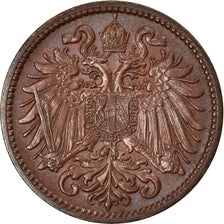 Moneta, Austria, Franz Joseph I, 2 Heller, 1911, SPL-, Bronzo, KM:2801