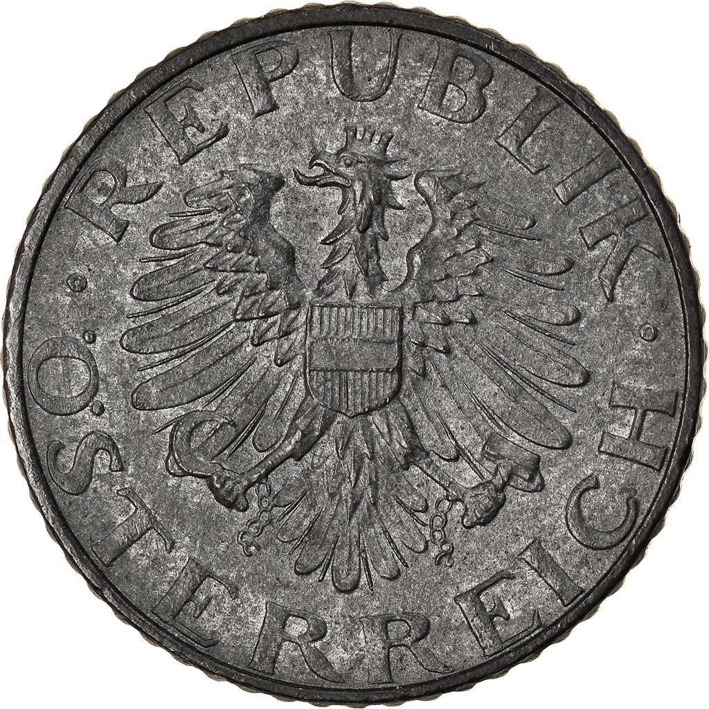 Munten, Oostenrijk, 5 Groschen, 1957, PR, Zinc, KM:2875