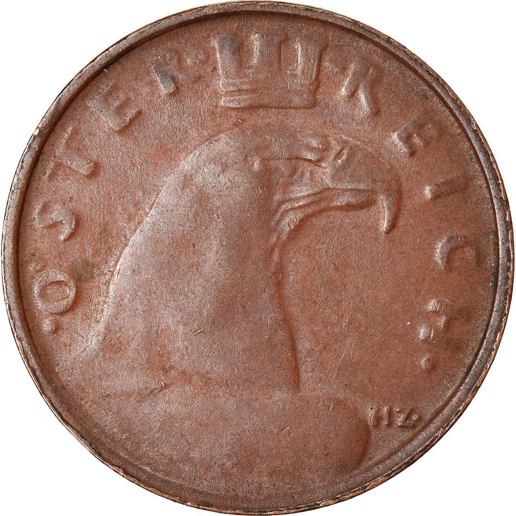 Munten, Oostenrijk, Groschen, 1927, ZF, Bronze, KM:2836