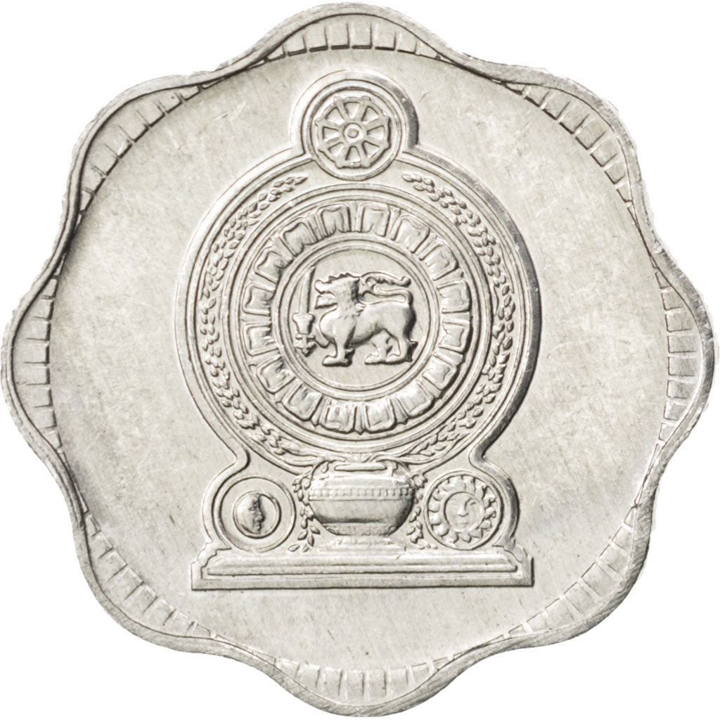 SRI LANKA, 10 Cents, 1991, KM #140a, MS(63), Aluminum, 23, 1.32