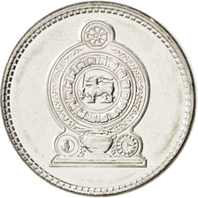 SRI LANKA, 50 Cents, 2004, KM #135.2a, MS(63), Nickel Plated Steel, 21.5, 5.51