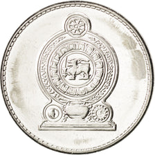 Coin, Sri Lanka, Rupee, 2004, MS(63), Nickel Clad Steel, KM:136a