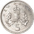 Münze, Großbritannien, Elizabeth II, 5 New Pence, 1970, SS+, Copper-nickel