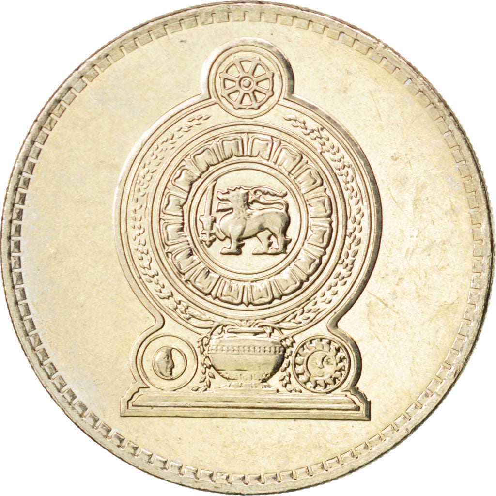 SRI LANKA, 2 Rupees, 2004, KM #147, MS(63), Copper-Nickel, 28.5, 8.18