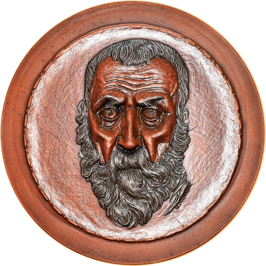 France, Medal, Iacopo Robusti, Dit Le Tintoret, Arts & Culture, 1967, Charon