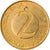 Coin, Slovenia, 2 Tolarja, 1993, AU(50-53), Nickel-brass, KM:5
