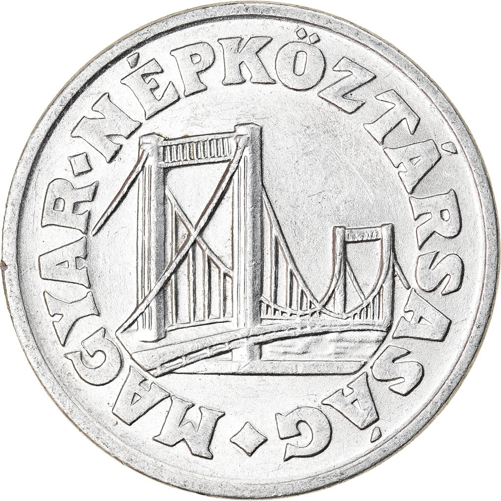 Moneta, Ungheria, 50 Fillér, 1981, Budapest, SPL-, Alluminio, KM:574