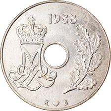 Monnaie, Danemark, Margrethe II, 25 Öre, 1988, Copenhagen, SPL, Copper-nickel