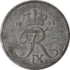 Monnaie, Danemark, Frederik IX, Ore, 1955, Copenhagen, TTB, Zinc, KM:839.1