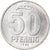 Moneda, REPÚBLICA DEMOCRÁTICA ALEMANA, 50 Pfennig, 1982, Berlin, EBC