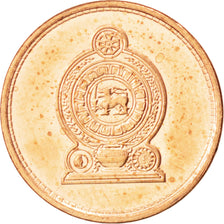 SRI LANKA, 25 Cents, 2005, KM #141.2b, MS(63), Copper Plated Steel, 16, 1.66