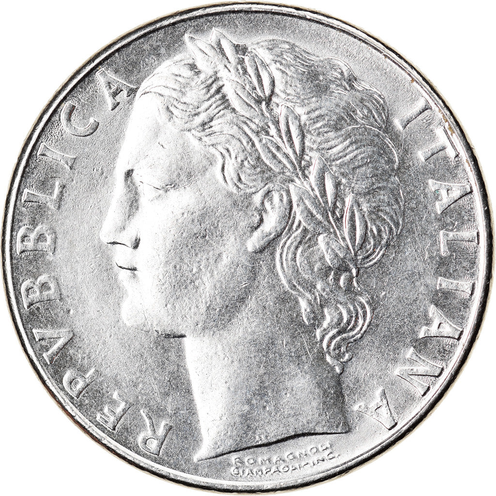 Moneta, Italia, 100 Lire, 1980, Rome, SPL, Acciaio inossidabile, KM:96.1