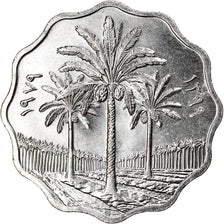 Monnaie, Iraq, 10 Fils, 1979, SPL, Stainless Steel, KM:126a